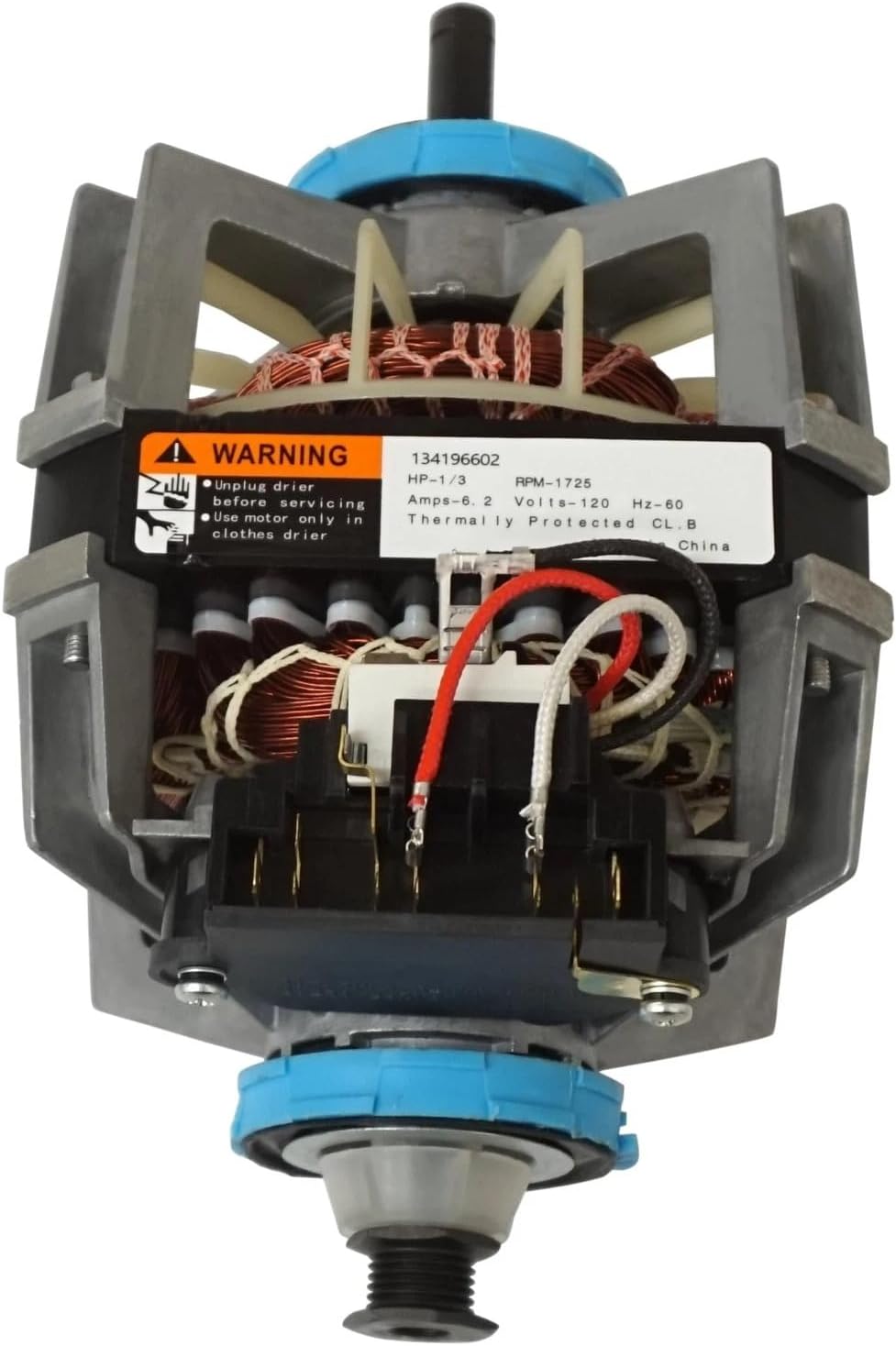#134196601 Dryer Motor Fits MVW6500MBK0 134196600 AP6783327