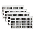 4 Pcs Refrigerator Air Filter for KitchenAid KRFF507ESS01, KRFF577KPS02