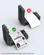 4 x 6 Fanfold Direct Thermal Shipping Labels, 500 Labels per Stack
