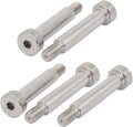 uxcell 304 Stainless Steel Hex Socket Shoulder Bolt 10mm Shoulder Dia 45mm Shoulder Length M8 Thread 5pcs