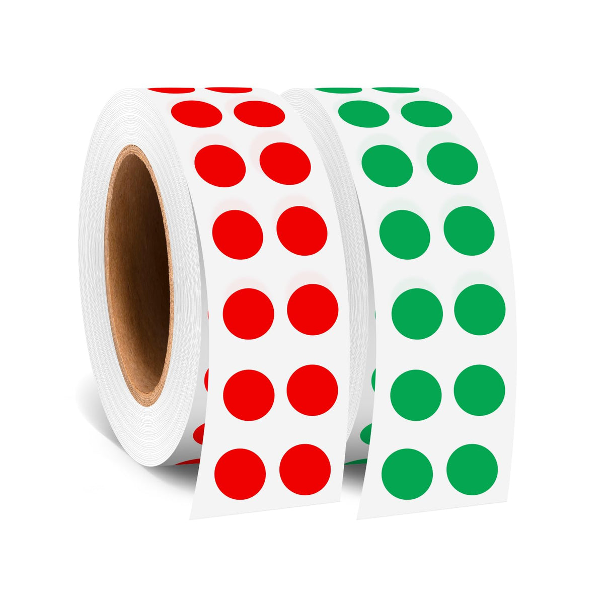 0.25 Inch Small Round Stickers Dot Stickers, 2000 PCS Color Dots