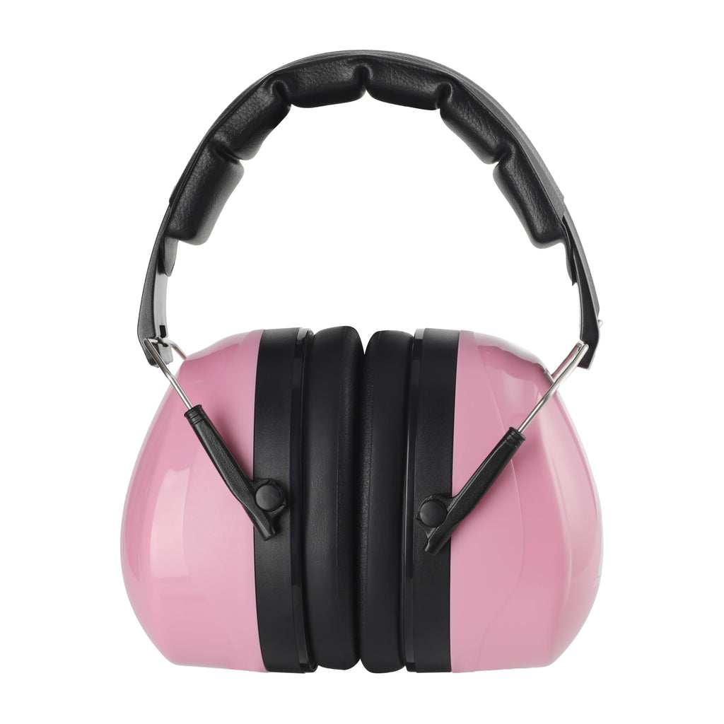 Shooting Ear Protection, Noise Reduction Ear Muffs, Pink