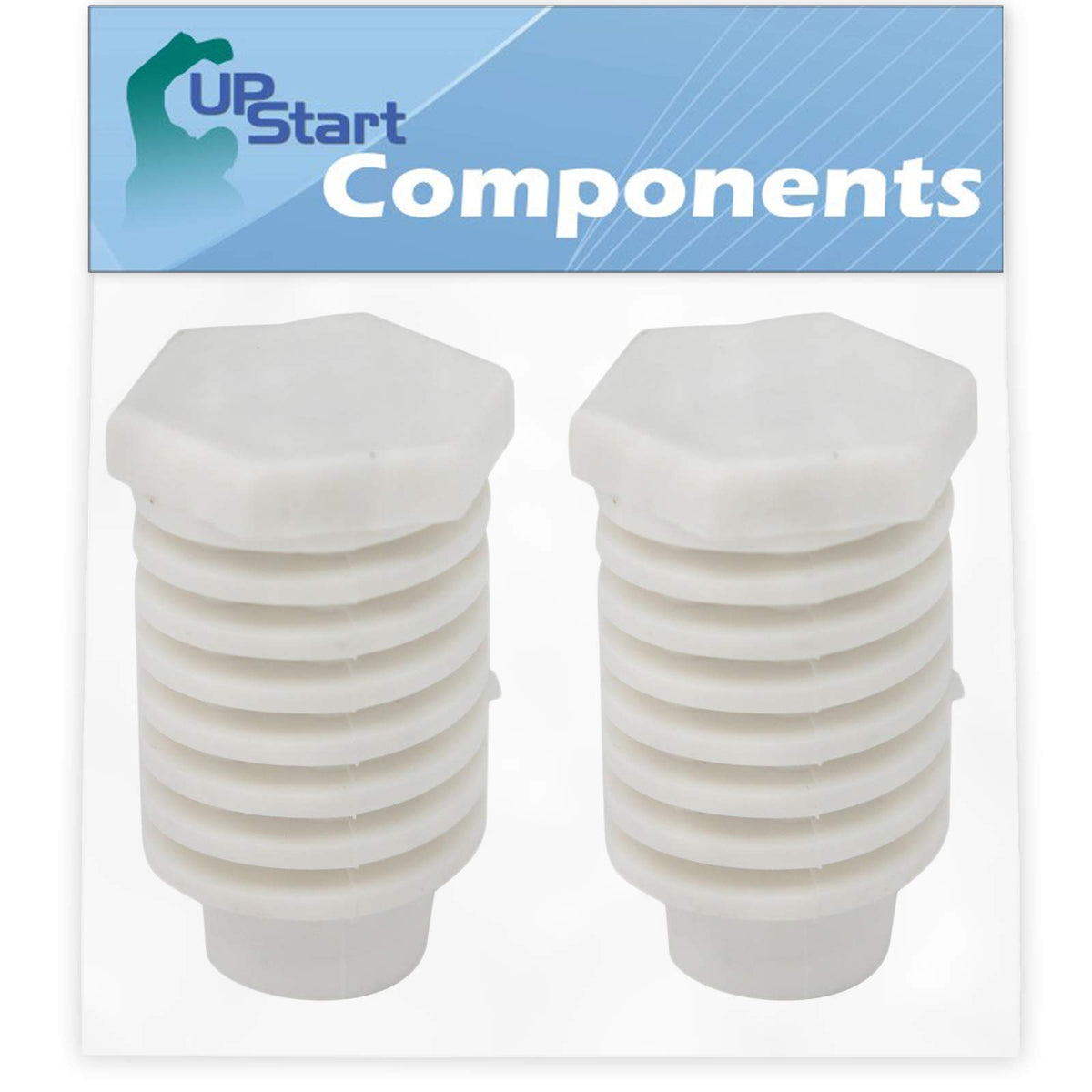 2-Pack 49621 Leveling Foot Replacement for Whirlpool YWED95HEDU1 Dryer