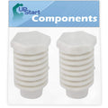 2-Pack 49621 Leveling Foot Replacement for Maytag YMED7000XR1 Dryer