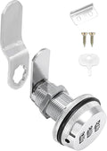 Number Combination Lock for File Cabinet, Cam Lock for Mailbox | 1-1/8 Inch Metal Combo Drawer Lock, Keyless Cabinet