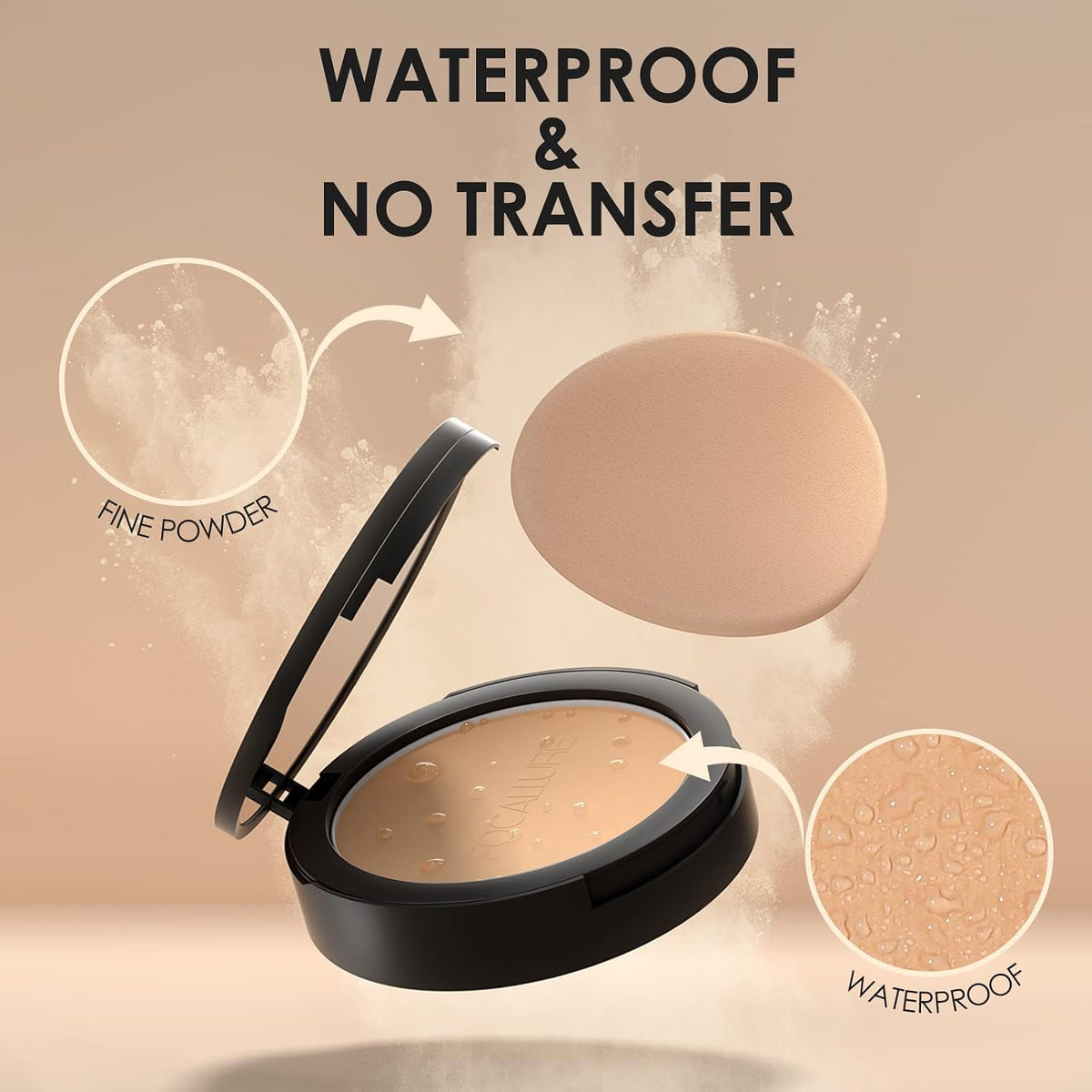 Flawless Pressed Powder - Shine Control & Pore Blurring, Natural