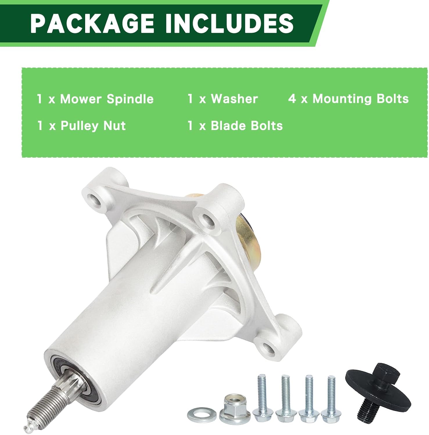 187292 192870 567253301 587819701 587125401 Spindle Assembly Fit for 42" 46" 48" 54" Mower Deck Husqvarna yth22v46