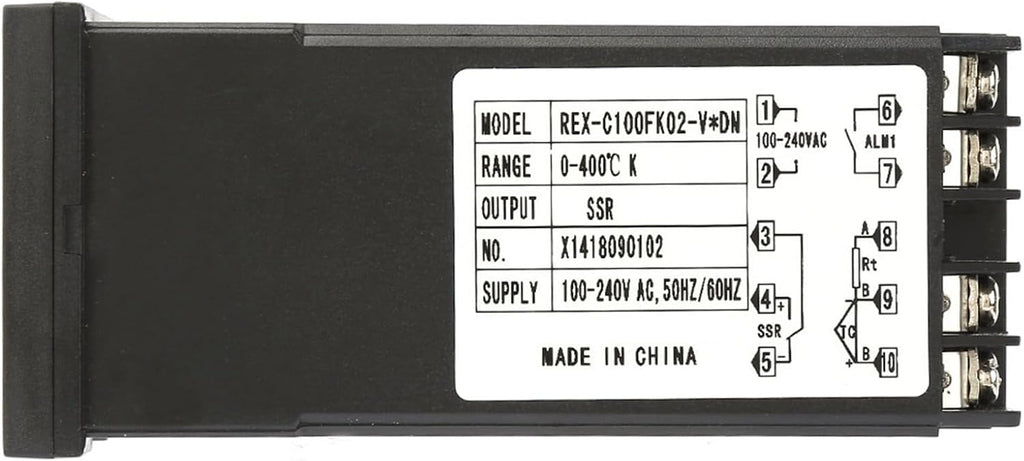 BORDSTRACT Digital PID Temperature Controller REX C100 AC100 240V