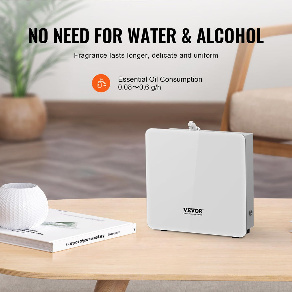 Scent Air Machine for Home, 480ml Bluetooth Smart Essential Oil Diffuser with Cold Air Tech, Waterless Scent Diffuser