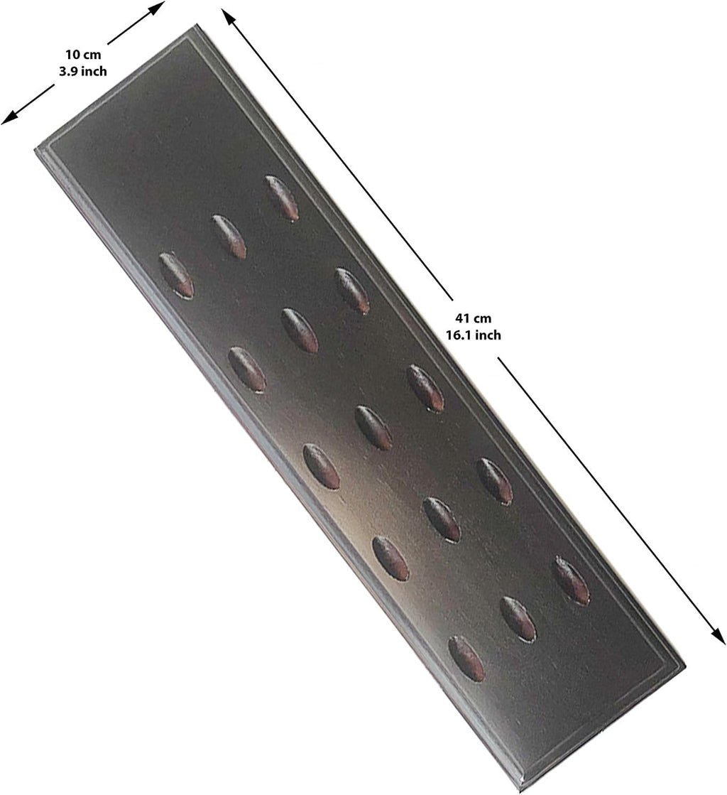 Dart Caddy, Wall Mount Wood Dart Holder/Stand, Holds 15 Steel/Soft Tip Darts, Solid Wooden Rack with Accessory