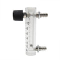 Oxygen Flow Meter 0-10LPM Flowmeter for Fluid Filtration System Oxygen Air Flowmeter Regulator Acylic Flow Meter with Control Valve for Oxygen/Air