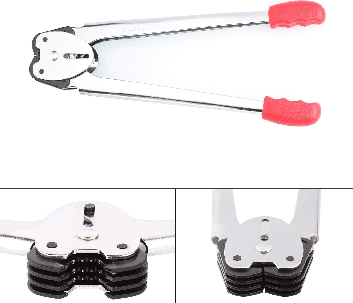 Pallet Packaging Strapping Banding Kit, Heavy Duty Manual 4 in 1 PET/PP | Manual Strapping Tools Packing Machine Set