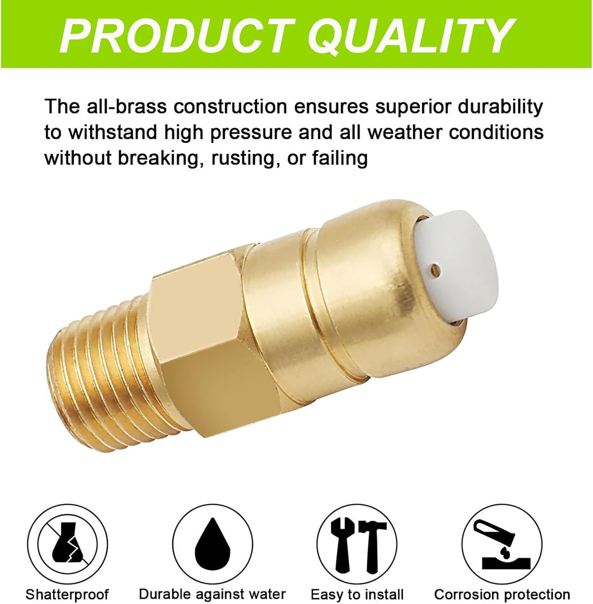 2-Pack Thermal Release Valve for Pressure Washer Pumps