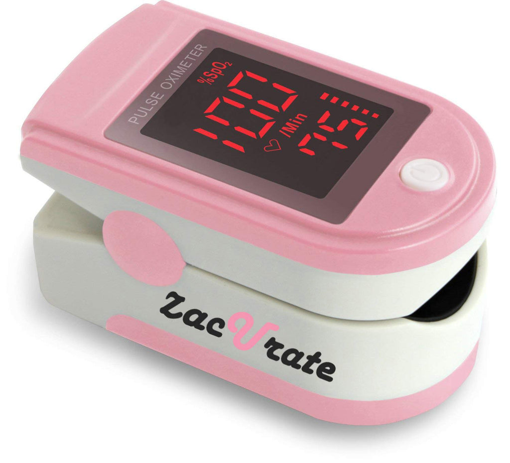 Pro Series 500DL Fingertip Pulse Oximeter Blood Oxygen Saturation Monitor with Silicone Cover, Batteries and Lanyard