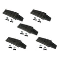 HYAT 6737324 Bucket Tooth Adapter + M16X55 Bolts and M16 Nuts, Bobcat Style Bucket Teeth 6737324 Flush Mount Bolt On Adapter-5 Pack