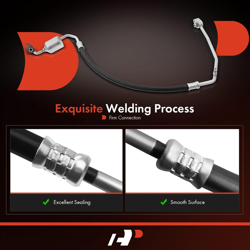 A-Premium A/C Discharge Line Hose Assembly Compatible with Ford F-150