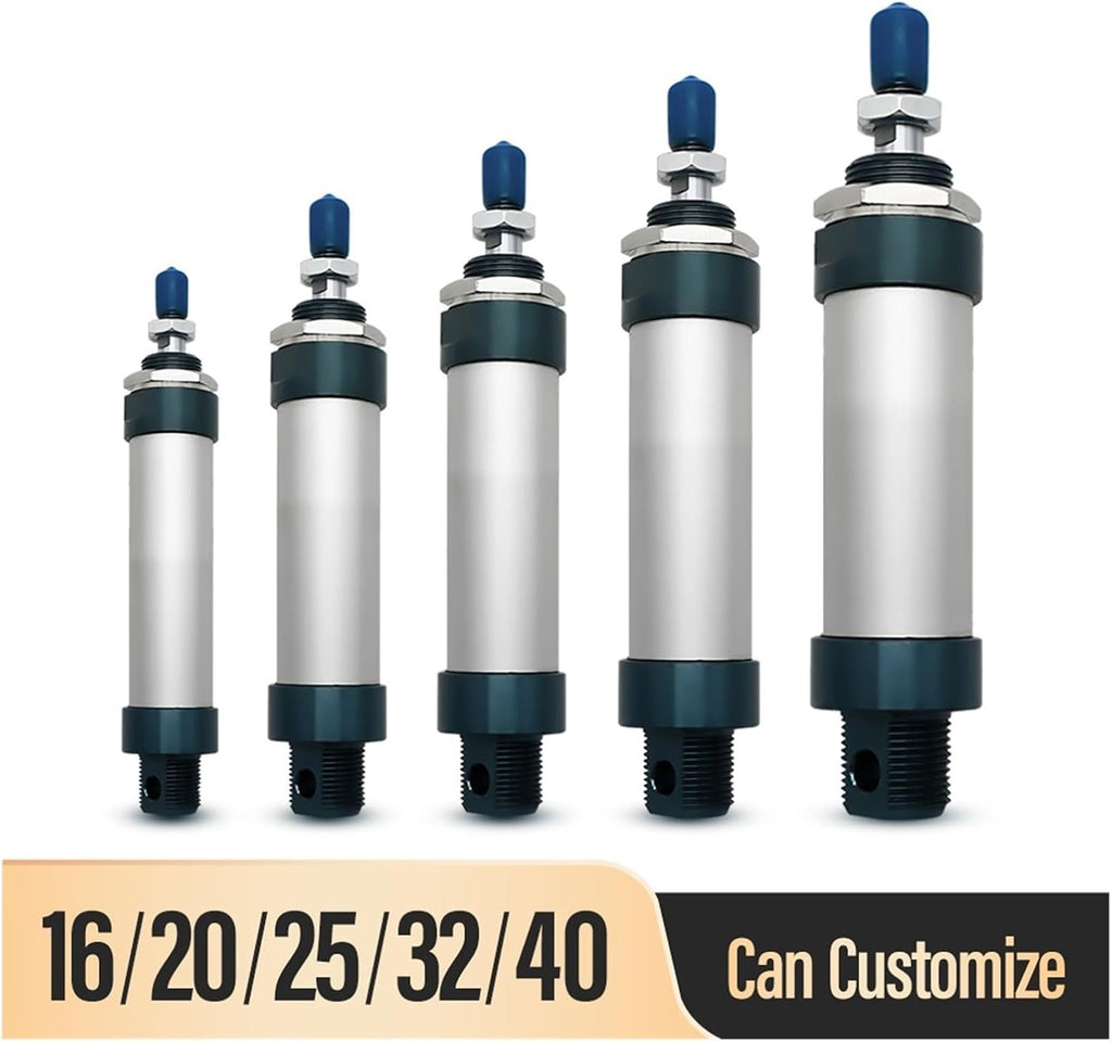 Pneumatic Cylinders Double Acting Mini Bore Compact Air Cylinder