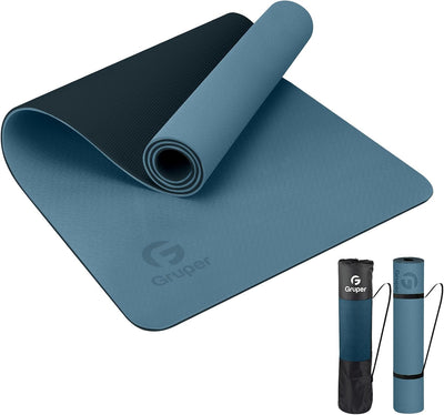 Yoga Mat Non Slip, Eco Friendly Fitness Exercise Mat with Carrying Strap,Pro Yoga Mats for Women,Workout Mats for