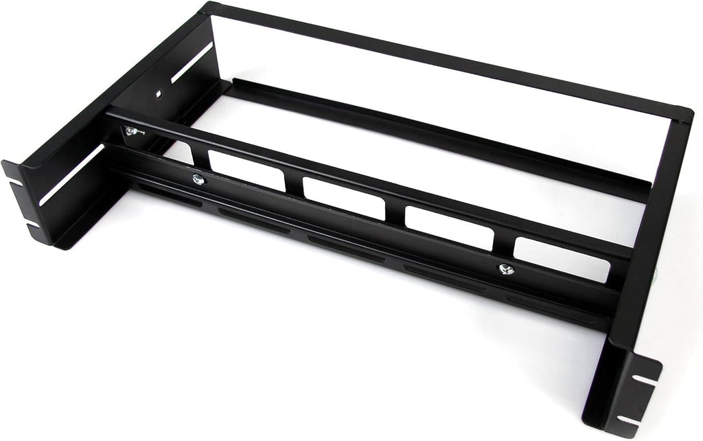 StarTech 2U DIN Rail Kit for 19in Rack, Adjustable Depth, 27lb (ADJDINKIT)