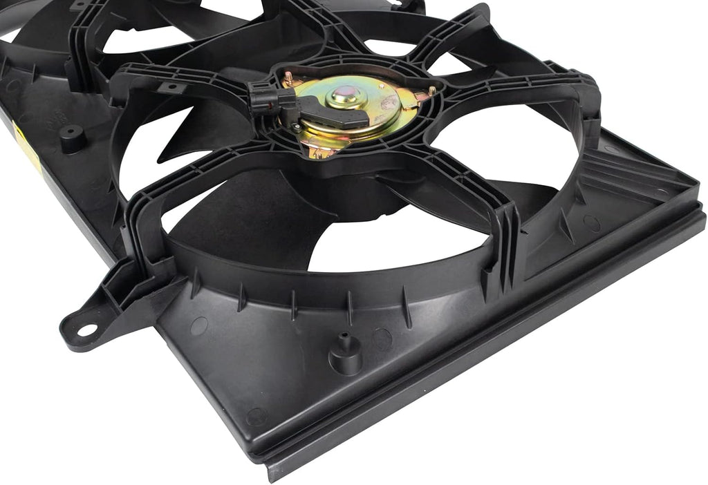 TRQ Radiator Dual Cooling Fan Assembly