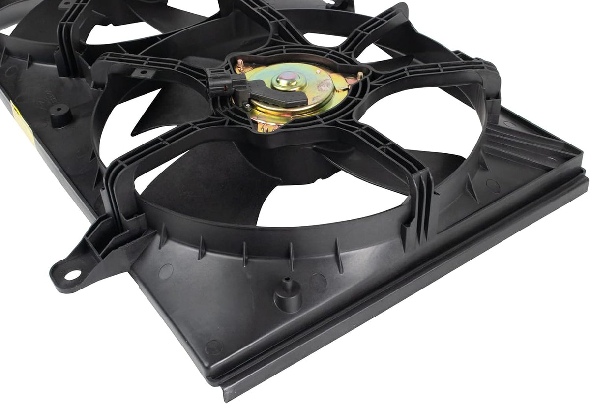 TRQ Radiator Dual Cooling Fan Assembly