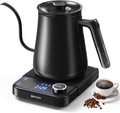 Gooseneck Electric Kettle HIYAKOI with ±1℉ Temperature Control, Pour Over Kettle for Coffee & Tea, 1200W Rapid