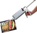 Burger Sauce Dispenser, Quantitative Sauce Gun with Squeeze Bottles, 650ml Salad Dressing Dispenser for Precise
