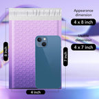 4x8 Bubble Mailer 800 Pack Gradient Purple Cute Bubble Envelopes