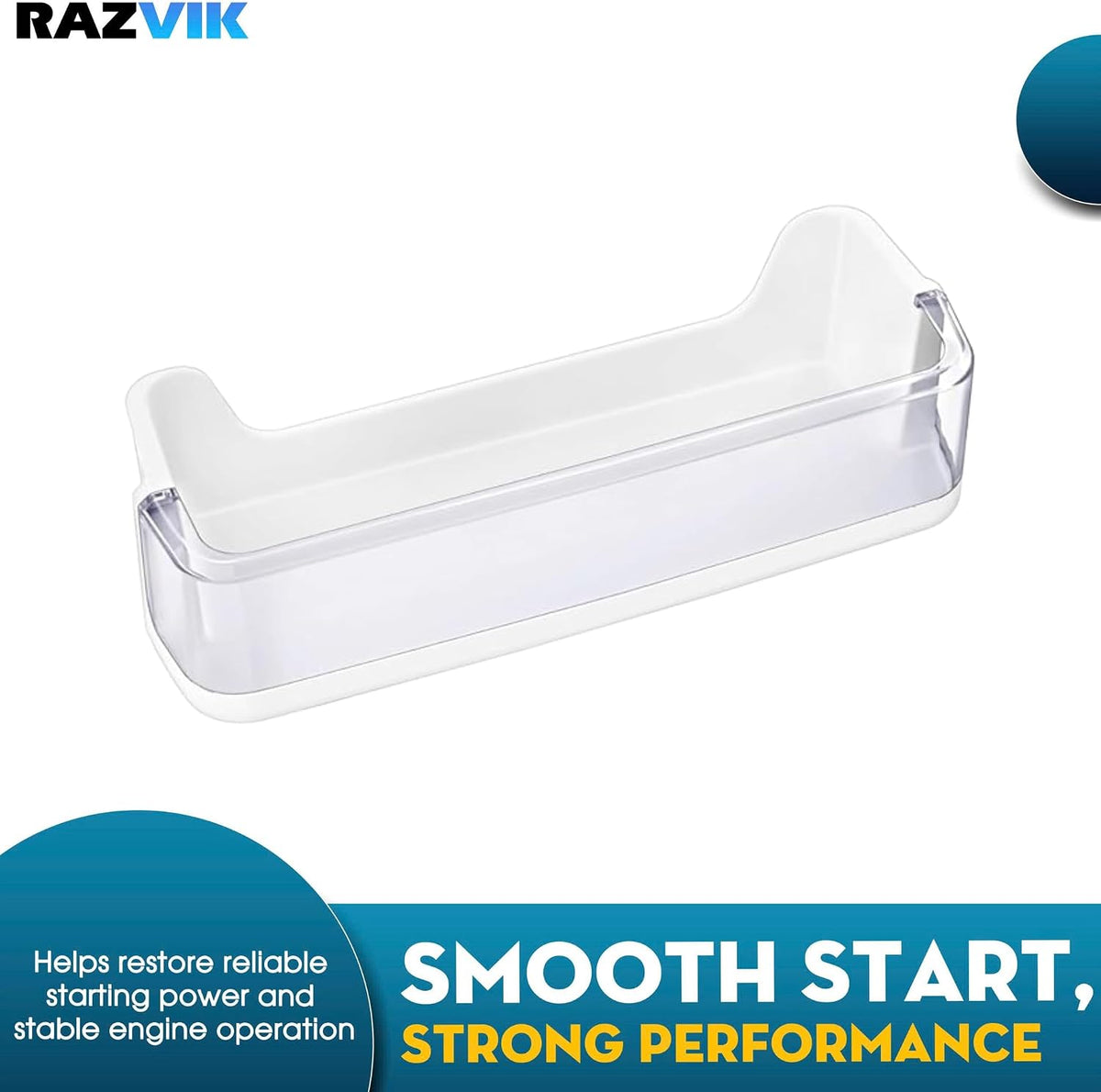 Door Shelf Bin Replacement for Samsung RS265TDPN RS265TDRS RS265TDRS/XAA RS265TDRSXAC RS265TDWP RS265TDWPXAC RS267TDBP RS267TDBP/XAA RS267TDWP/XAA RS267TDWPXAC Refrigerator