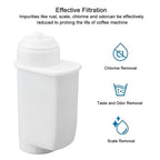 TOPINCN Coffee Machine Water Filter Replacement, 4 Pack, ABS