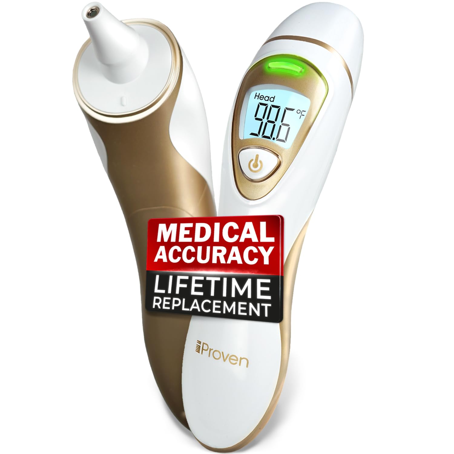 Pro Series | Ear Thermometer with Non-Touch Forehead Function | Superior Accuracy for Adults, Kids, Babies | Premium