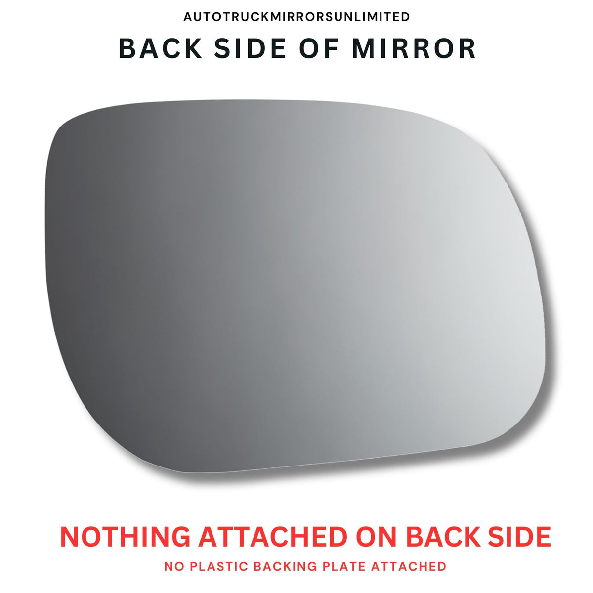 Driver Side Mirror Replacement Glass + Full Pad for 06-11 Toyota RAV4