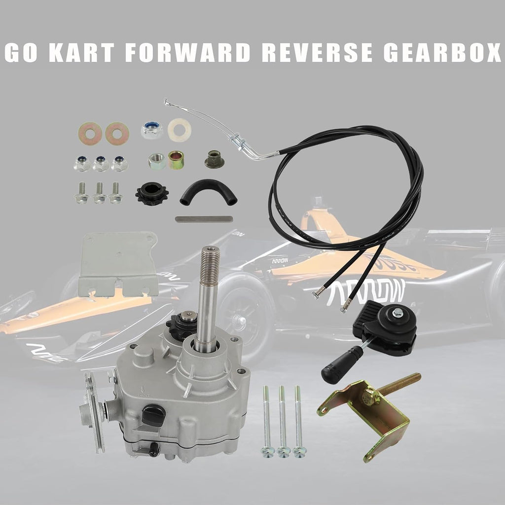 ALL-CARB Go Kart Forward Reverse Gearbox Replacement for 2HP-13HP
