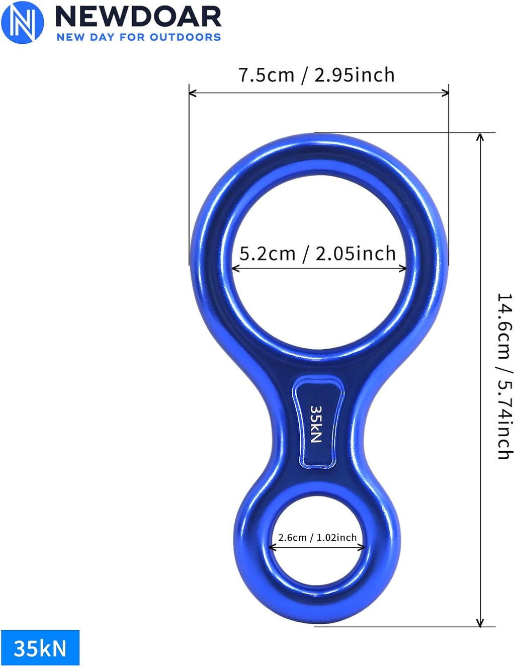 Climbing Gear Downhill Equipment, Descender Rappel Rock Climbing Descending Belaying Equipment Rescue Figure 8