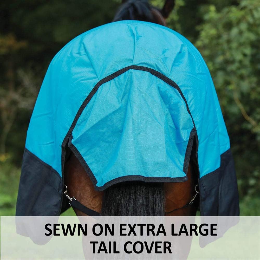 Contour Collar Classic II Horse Turnout Blanket | Bellyband Closure | Horse Blankets for Winter Waterproof | Weather