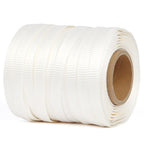 Woven Cord Banding Kit Pallet Packaging Tool 3/4" x 328' Strapping, 60pcs Metal Buckles