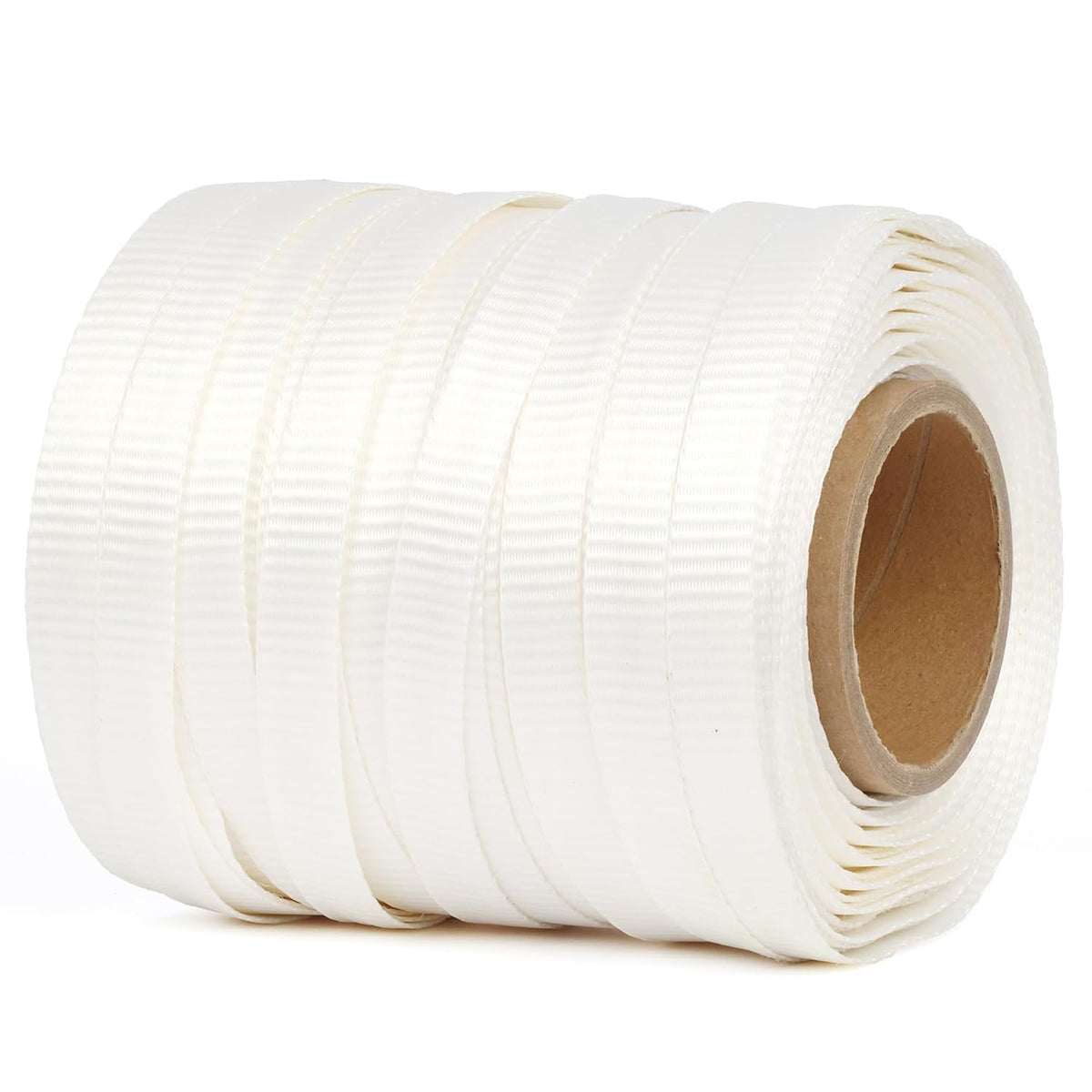 Woven Cord Banding Kit Pallet Packaging Tool 3/4" x 328' Strapping, 60pcs Metal Buckles
