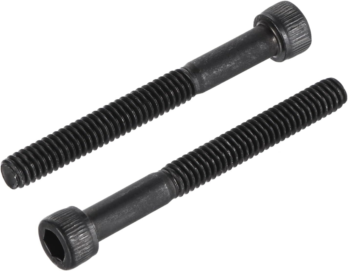 uxcell #8-32x1-1/2" Hex Socket Head Cap Screw Bolts 25pcs