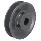 uxcell BK40-3/4 V-Belt Sheave 3/4" Bore, 3.95" OD, Single Groove Web Sheave