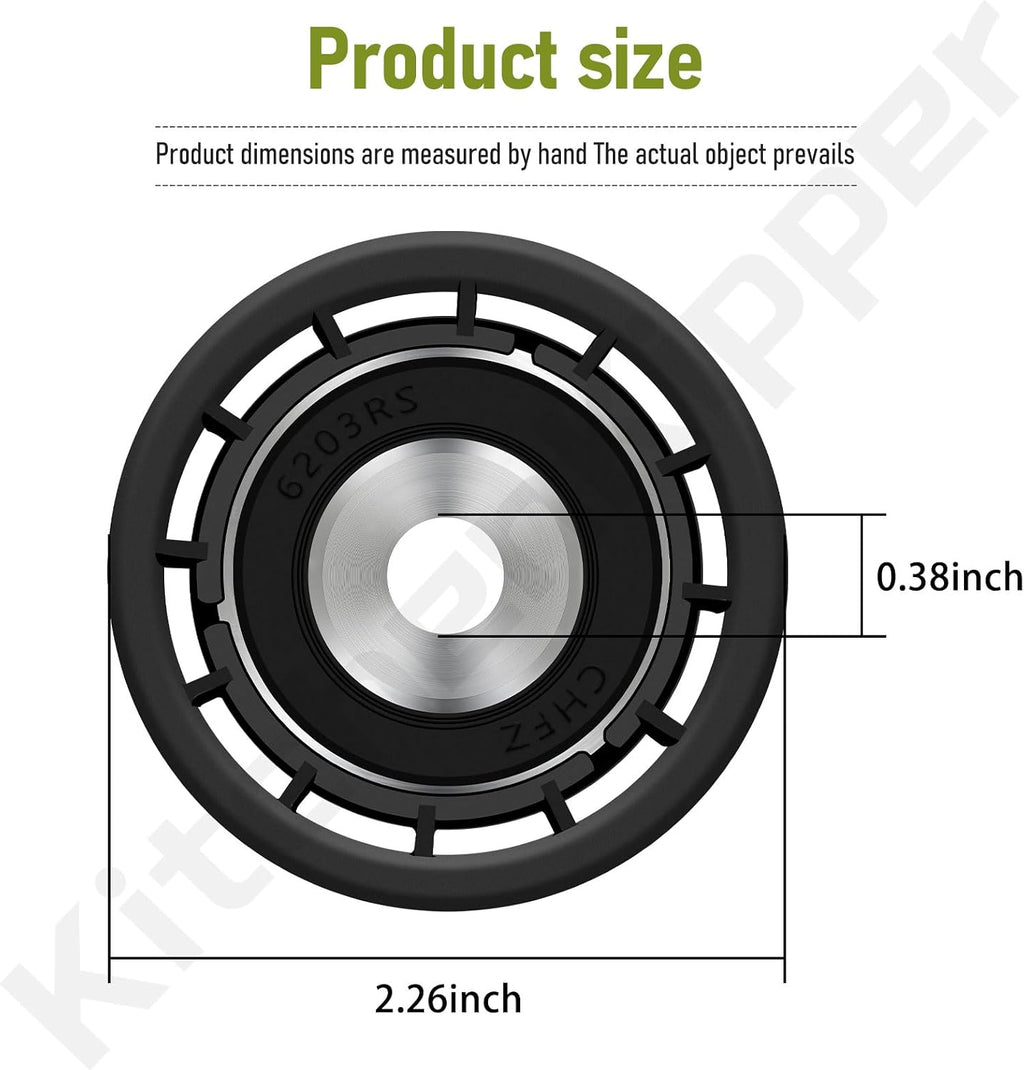 604491 Flat Idler Pulley 3/8" x 2" for Hustler Raptor Big Dog ALPHA604491