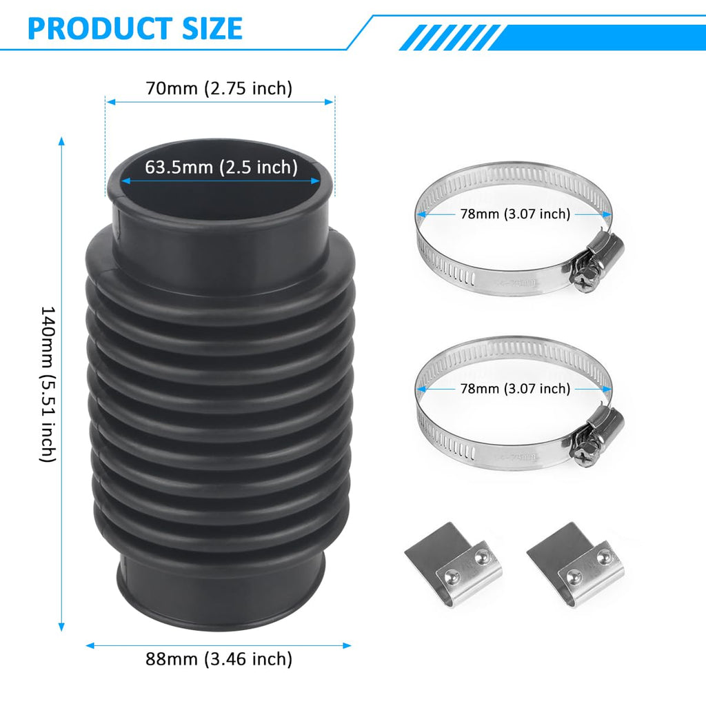 18654A1 Exhaust Bellows Boot for MerCruiser Alpha Gen 1/2 & Bravo 1/2/3