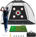 Golf Net with Practice Mat