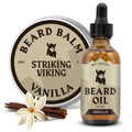 Beard Oil and Balm - Leave in Beard Conditioner - Tames, Styles, Softens, and Moisturizes Beards and Mustache - Made