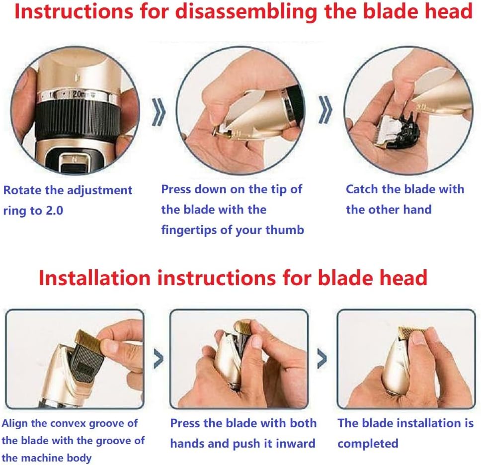 Dog Clippers Grooming Kit and Paw Trimmer,Cordless,Low Noise, Electric Quiet,Rechargeable, Dog Trimmer Grooming, Pet