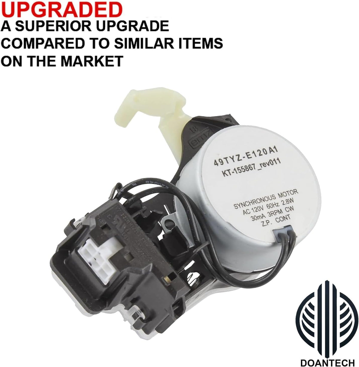 Upgraded Washer Shift Actuator Replacement for Amana NTW4516FW2 NTW4516FW4 NTW4519JW2 NTW4601BQ1 NTW4605EW0 NTW4611BQ1 NTW4615EW0 NTW4631BQ1 NTW4635EW0 NTW4651BQ1 NTW4655EW0 NTW4701BQ1