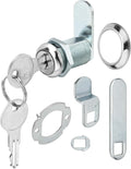 U 9945 1 1/8" Cam Lock, Diecast Drawer and Cabinet Lock for Prime-Line | 1 1/8" Length Cylinder Lock for 13/16” Max