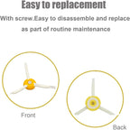 Replacement Side Brush for iRobot Roomba 600 700 800 900 Series 692 675 694 671 677 980 960 985 880 860 805 877 890 895 805 761 770 780 790 Robotic Vacuum Attachment Part, 10Side Brush,1 Screw Driver