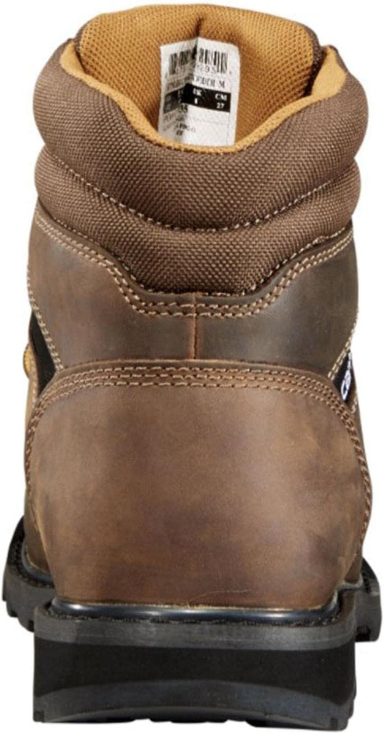 Men's Traditional Welt 6" Steel Toe Work Boot Construction