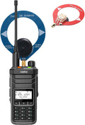 RT-860 Multi Band Ham Radio HF UHF VHF Dual Band with AM USB LSB CW CB LW MW SW SSB Reception, 1024 Channels, 2000mAh
