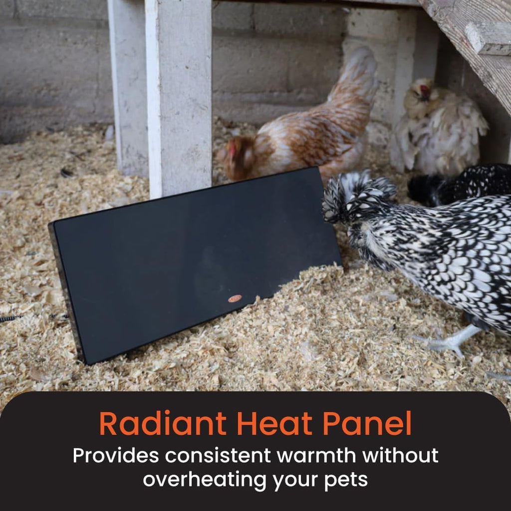Cozy Coop Chicken Coop Heater, Flat-Panel, 150 Watts